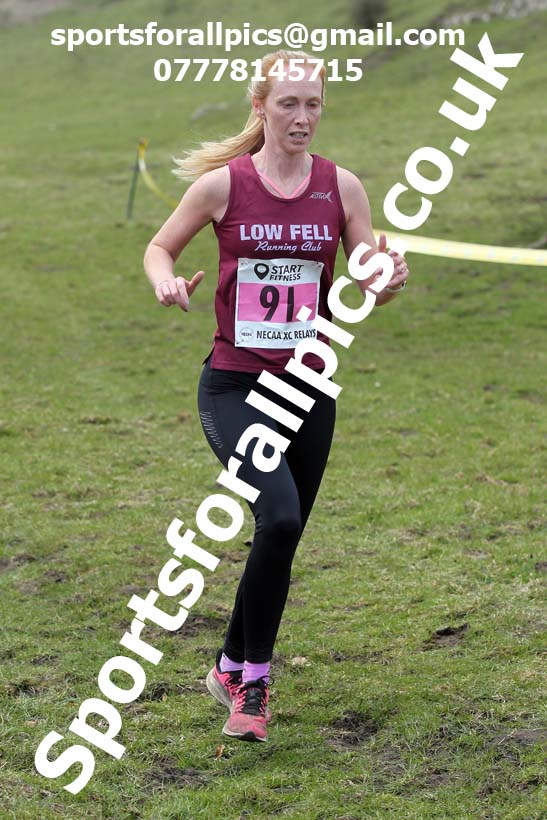 Masters men 2021 NECAA Cross Country Relays, Thornley Farm, Peterlee, Saturday, April 10th. Photo: David T. Hewitson/Sports for All Pics